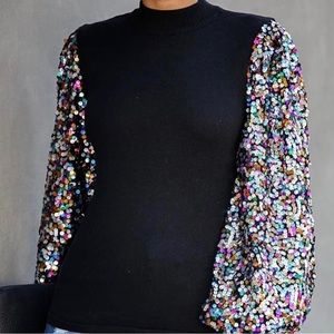 7th Avenue NYC New York and Co Sequin Blouse and Skirt Set